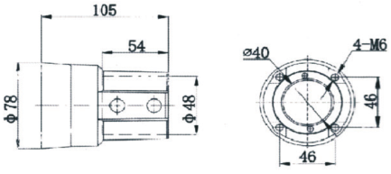 XJ50悬臂电控箱组件-直接连接器-方铸铝设计图纸